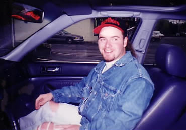 Pete in my Acura Legend